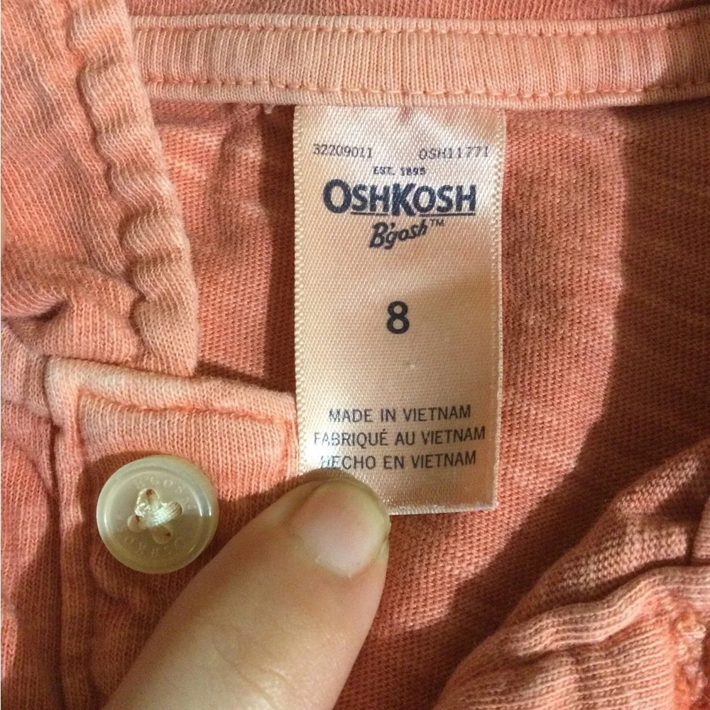 OshKosh B'gosh Kids Orange Button Down Shirt